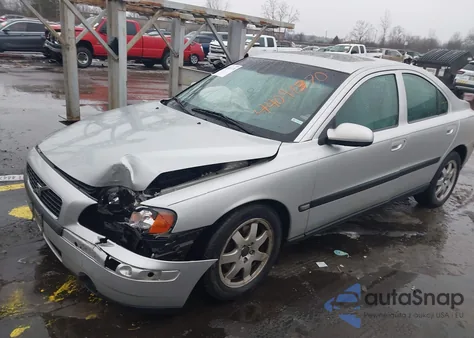 2003 Volvo S60 2.5T Awd from USA, damaged, VIN YV1RH59H032252470